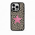 UNIIIV PINK STARDUST LEOPARD CASE