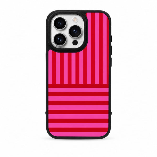 UNIIIV CANDY STRIPE PHONE CASE