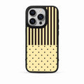 UNIIIV VANILLA STARSTRIPE PHONE CASE