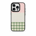 UNIIIV PASTEL PACHWORK PHONE CASE