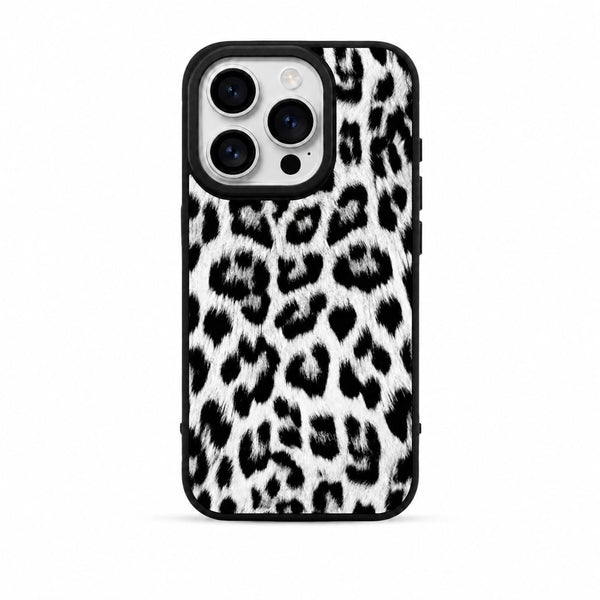 UNIIIV SNOW LEOPARD LUXE PHONE CASE