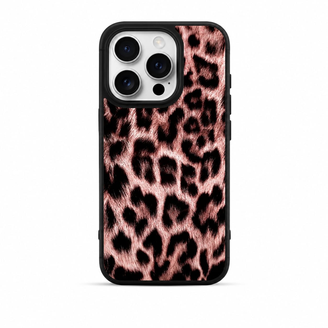 UNIIIV BLUSH LEOPARD LUXE PHONE CASE