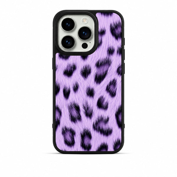 UNIIIV LAVENDER LEOPARD LUXE PHONE CASE